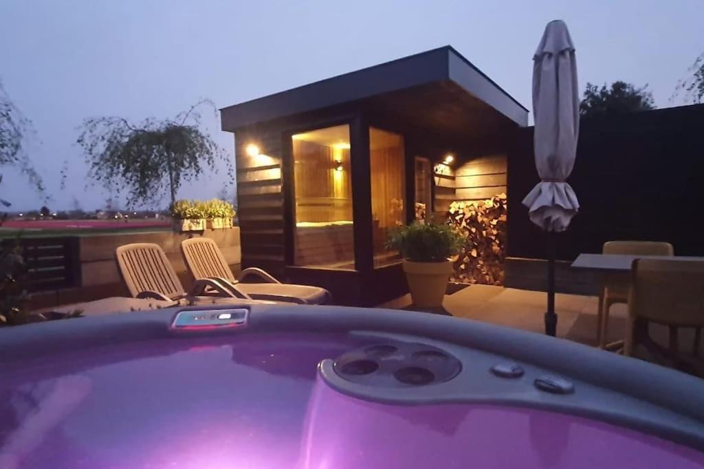 De Zilk Wellness Lodge Ruigenhoek 13A - Sauna, Jacuzzi ! מראה חיצוני תמונה